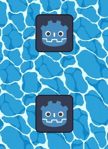 Godot Icon as Lily Pads